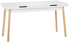 Schreibtisch Porto 140 cm V2 - weiß
