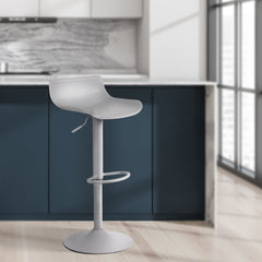 4er Set Barhocker Aveiro - grau