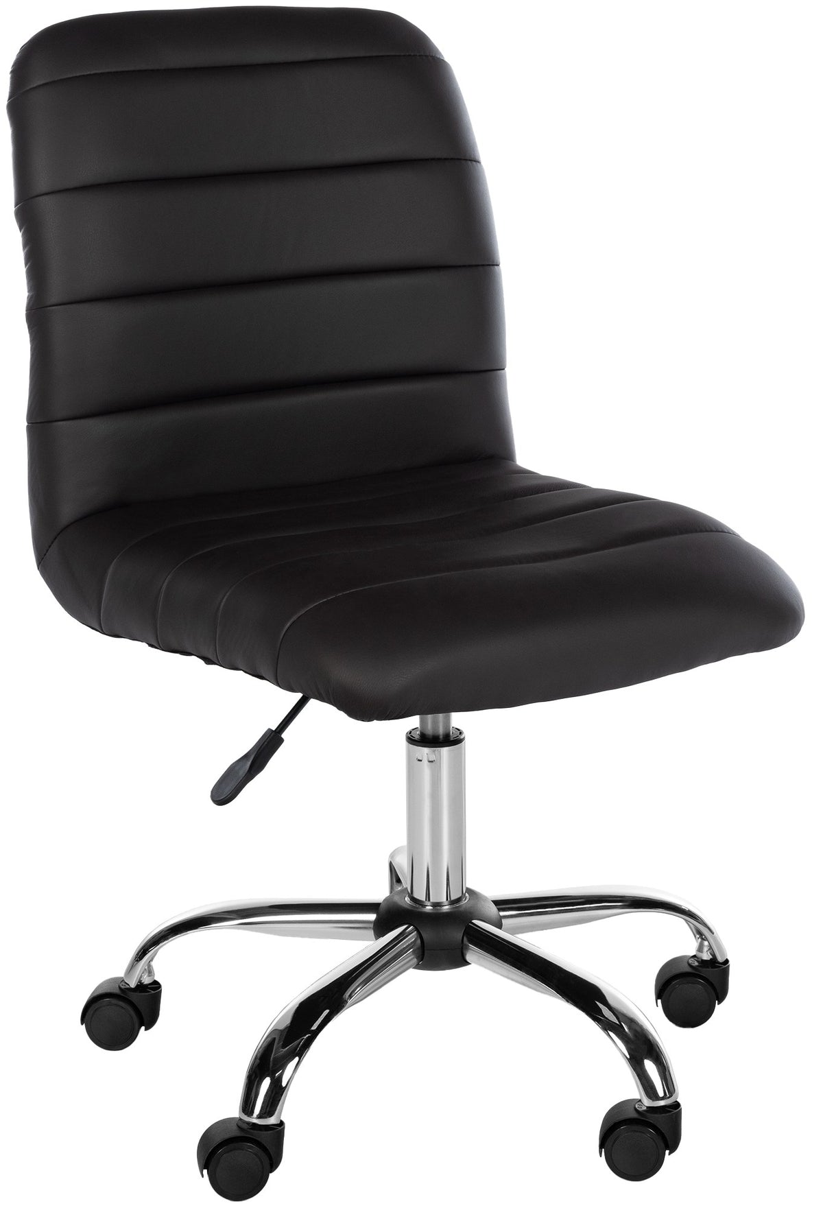 Arbeitshocker Redding Kunstleder - braun