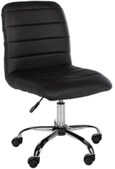 Arbeitshocker Redding Kunstleder - braun