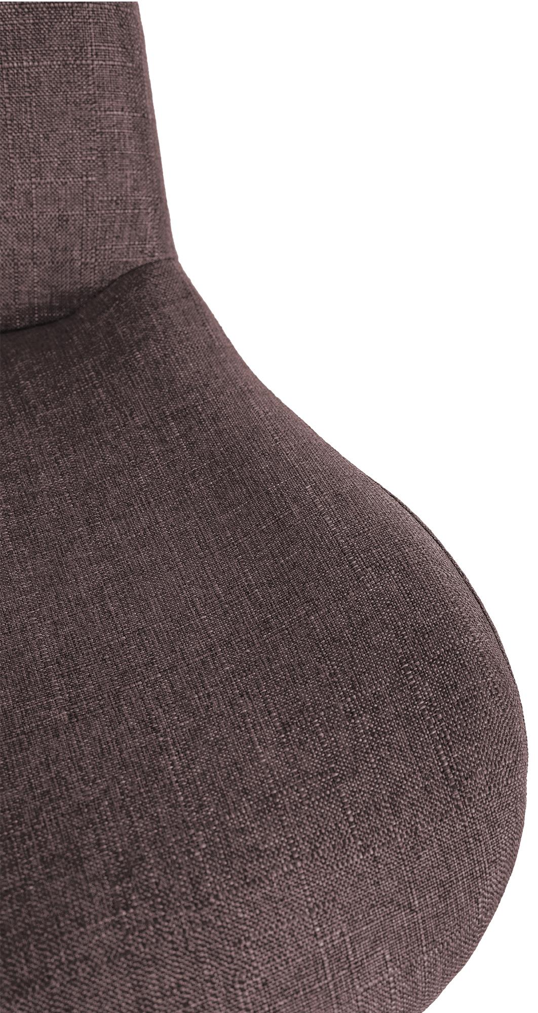 Set di 2 barhocker Solon neri in tessuto, design moderno e comfort elevato con schienale ergonomico.