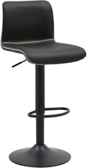 Barhocker Henchy Kunstleder - schwarz