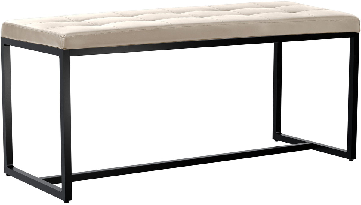 Sitzbank Barci B Kunstleder - creme