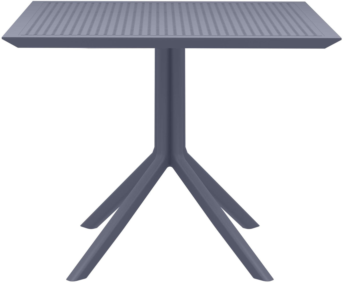 Tisch Sky 80 cm - dunkelgrau