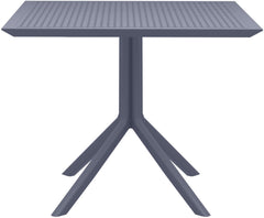 Tisch Sky 80 cm - dunkelgrau