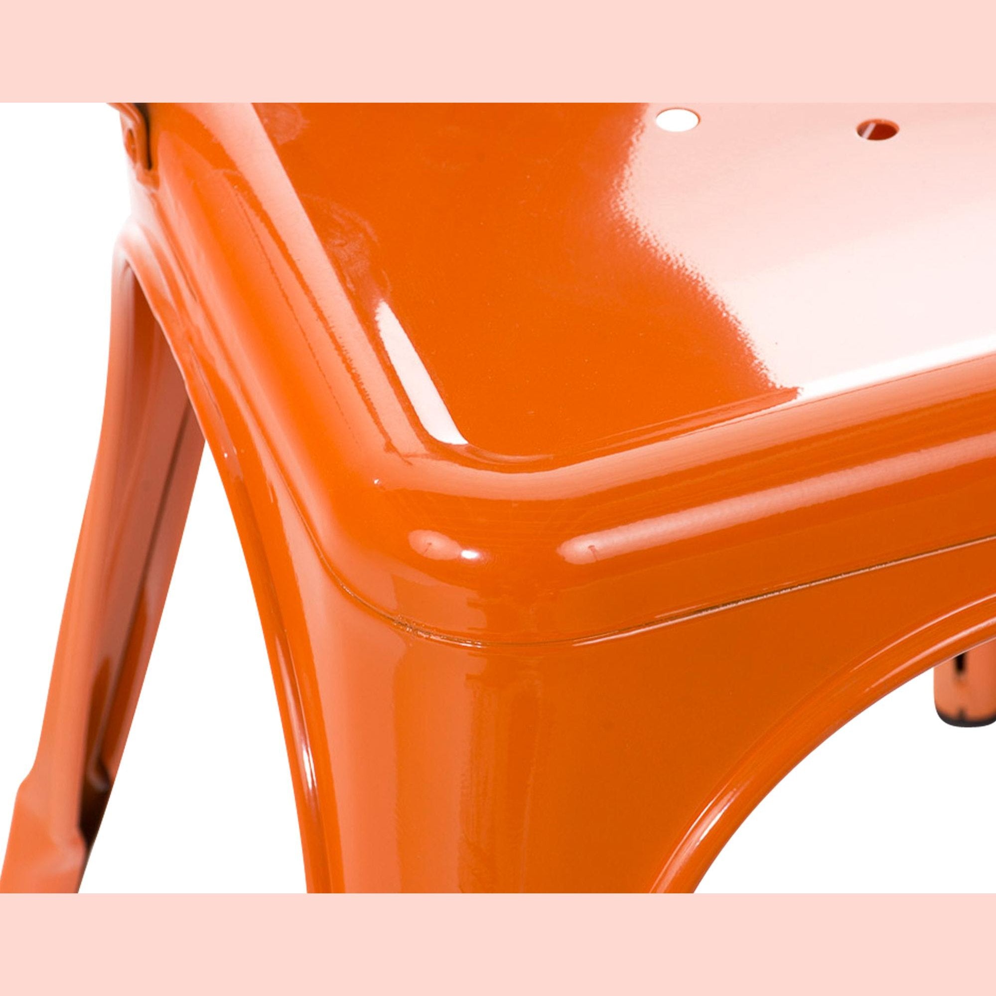 Stuhl Benedikt - orange - InfinityMarket