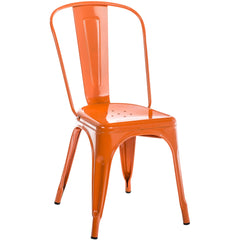Stuhl Benedikt - orange - InfinityMarket