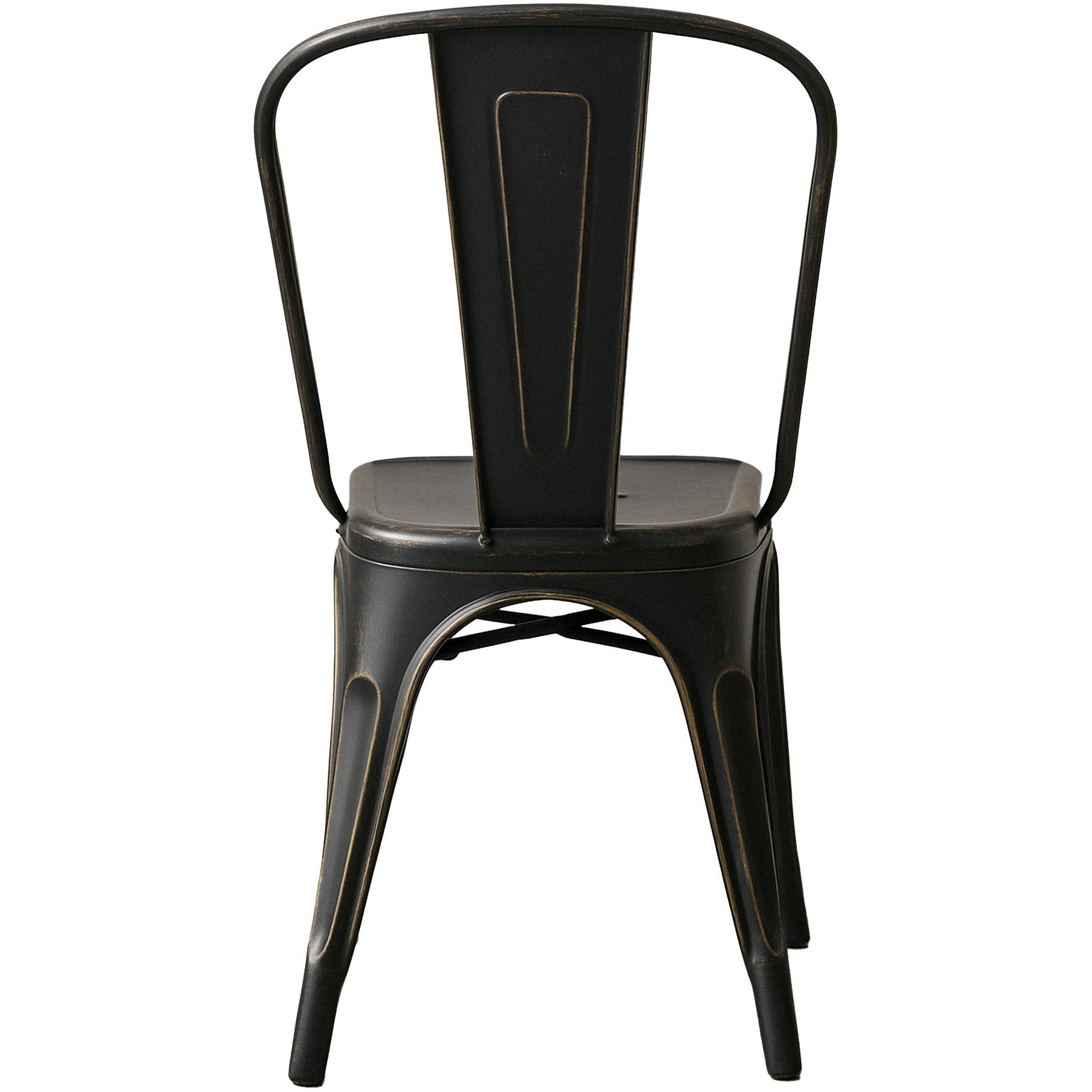 Stuhl Benedikt antik - schwarz-gold - InfinityMarket