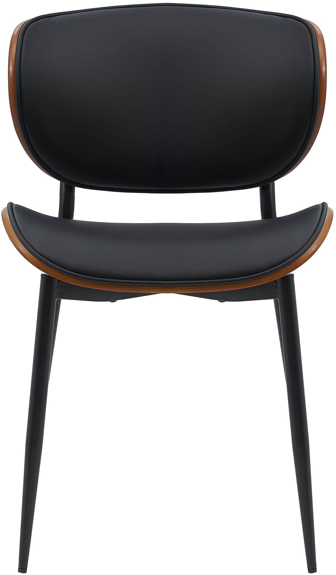 Set di 2 sedie Enid in kunstleder con struttura in metallo, design moderno e comfort ottimale per la tua sala da pranzo.