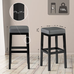 Barhocker Taylor B80 - grau - InfinityMarket