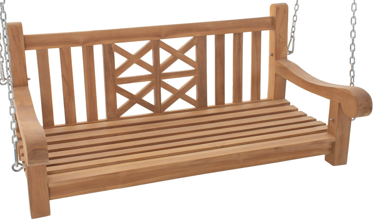 Schaukelbank Farm 120 cm - teak