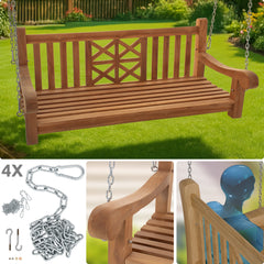 Schaukelbank Farm 150 cm - teak