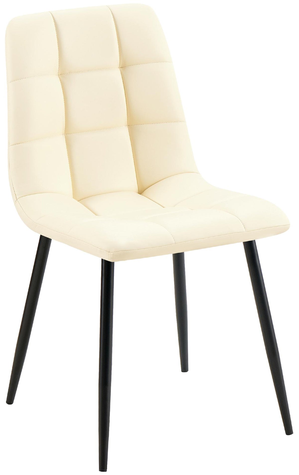 Esszimmerstuhl Antibes Kunstleder - creme