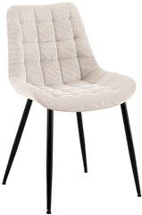 Esszimmerstuhl Sardna Cord - creme