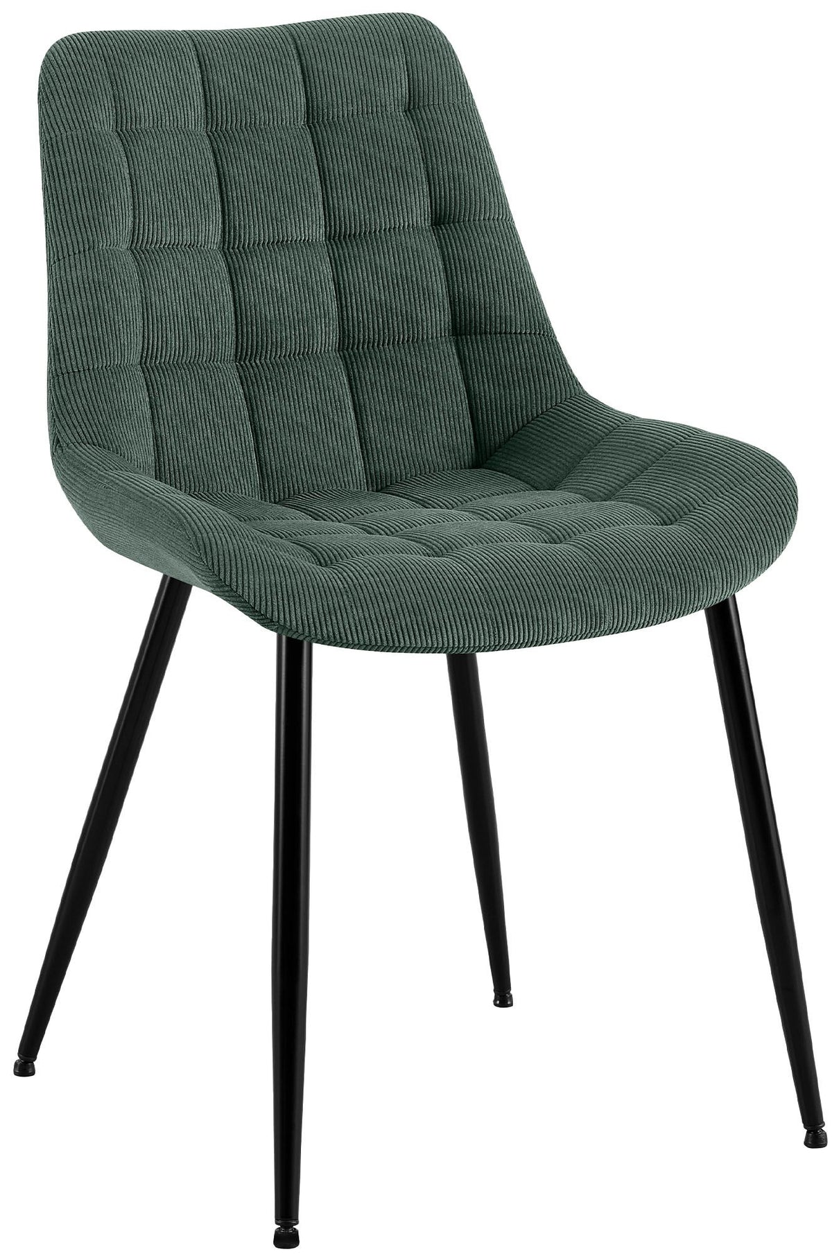 Esszimmerstuhl Sardna Cord - gr�n