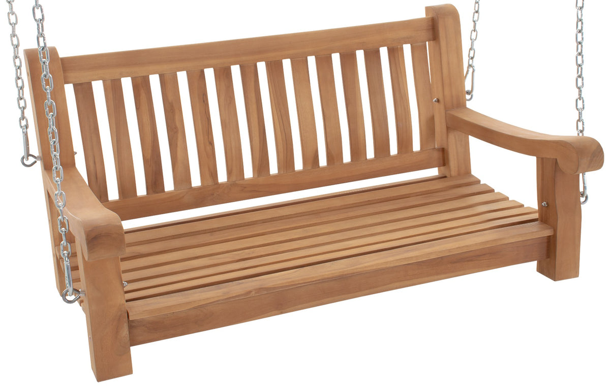 Schaukelbank Joyce 120 cm - teak