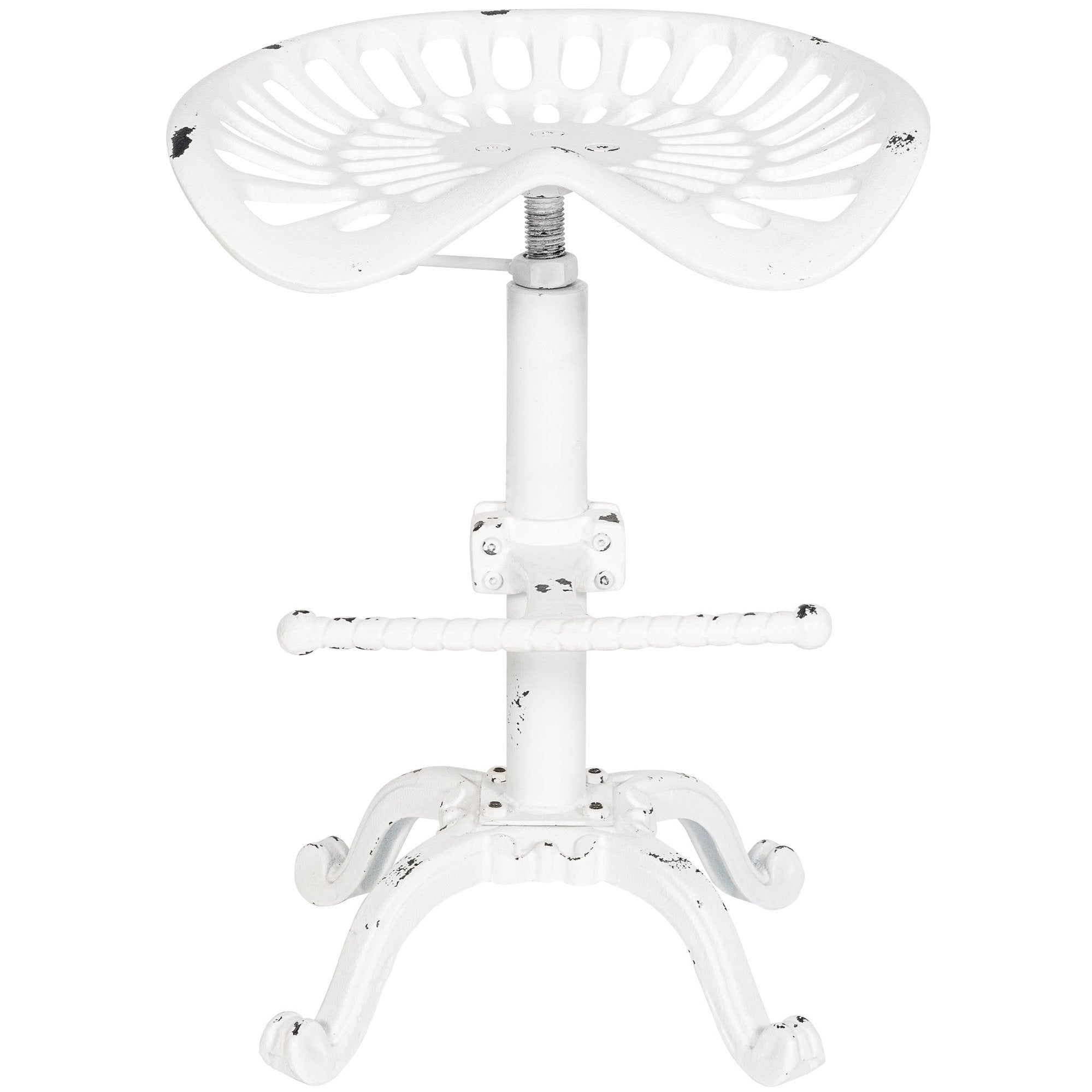 Barhocker Butch - antik weiß - InfinityMarket