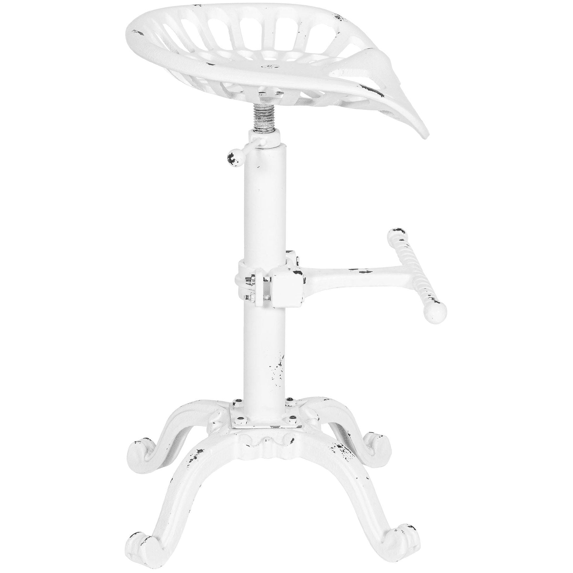 Barhocker Butch - antik weiß - InfinityMarket
