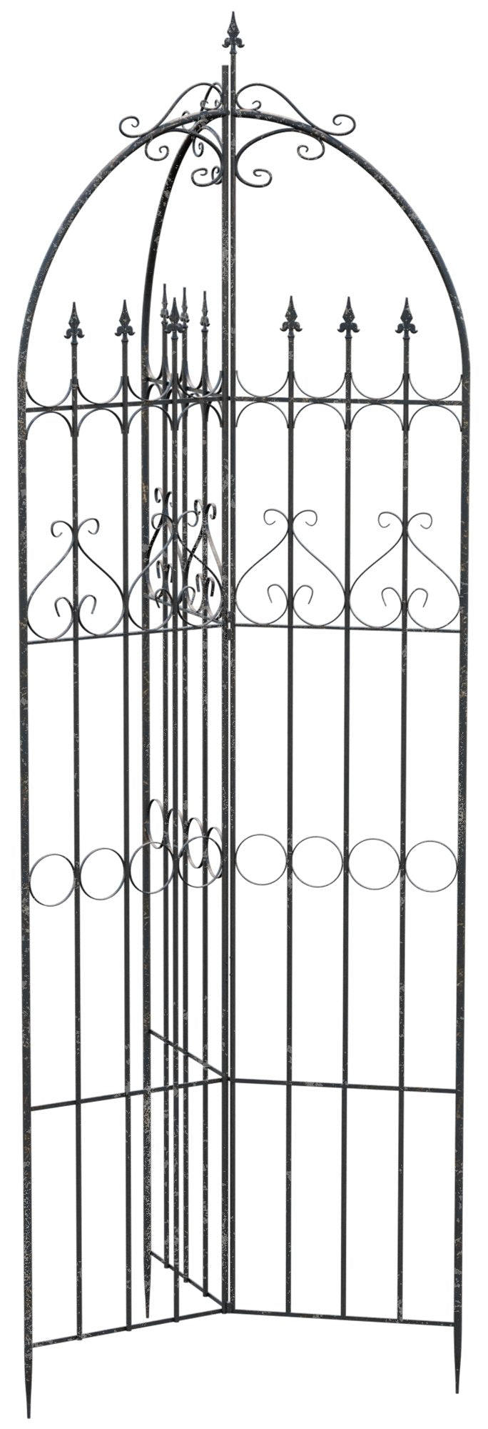 Rankgitter Flowton - bronze