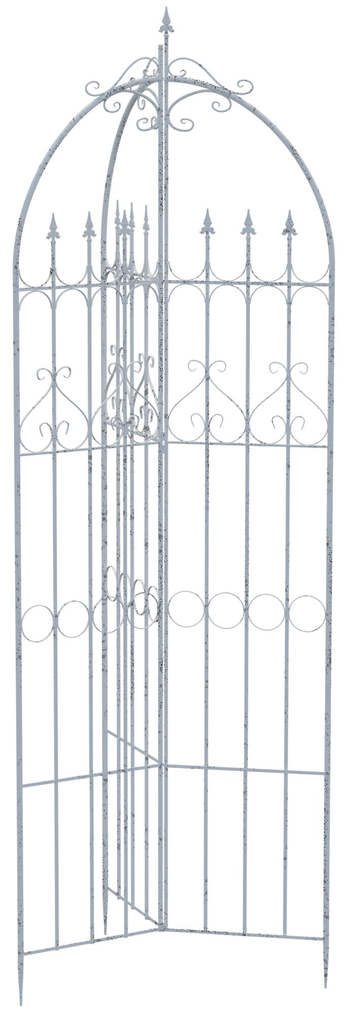 Rankgitter Flowton - antik wei�