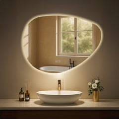 Badspiegel Almafie 65x75 ohne Bluetooth - klarglas