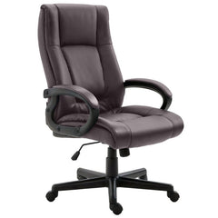 Bürostuhl XL Sparta Kunstleder - braun