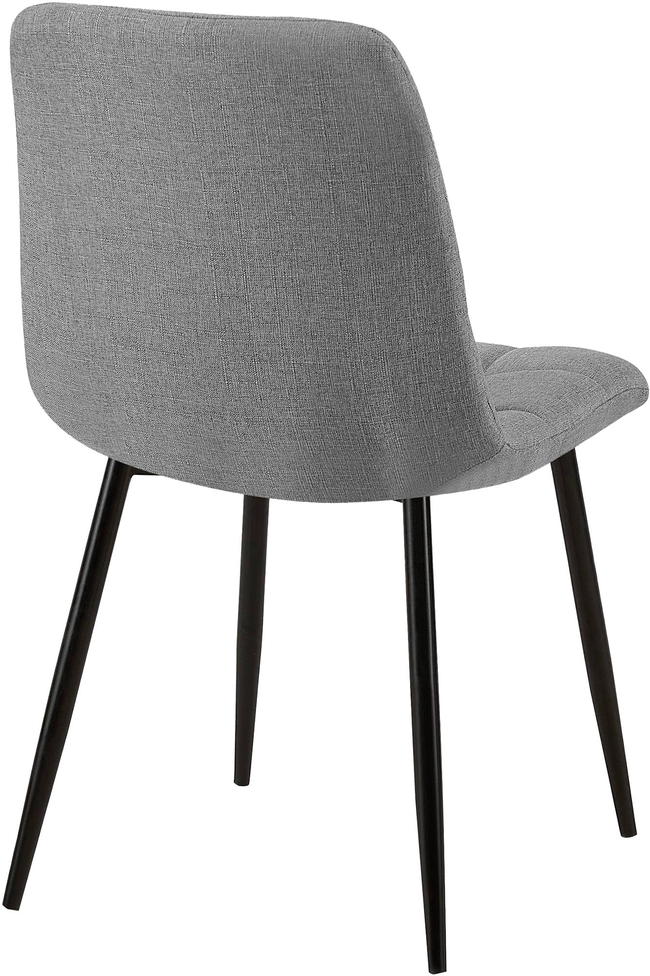 2er Set Esszimmerstuhl Tilde Stoff - grau by Dropshipping-Europe – Esszimmerstühle