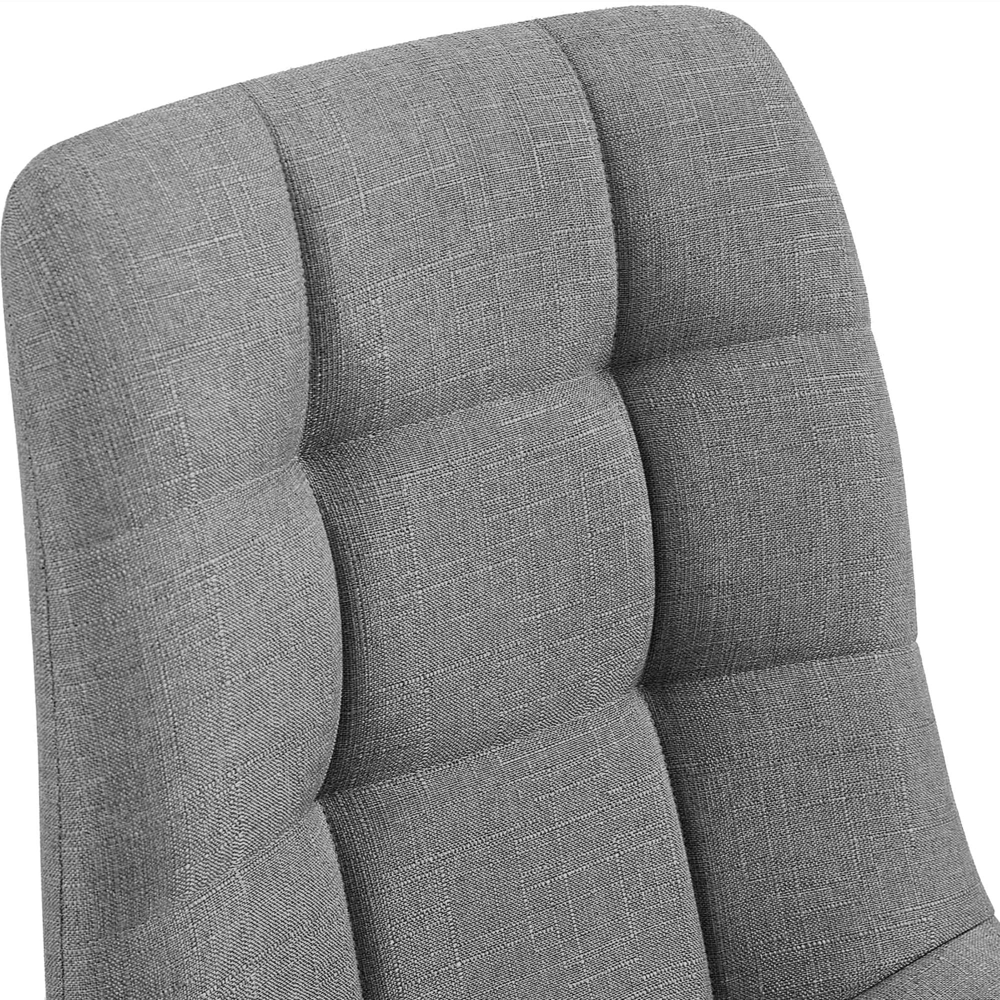 2er Set Esszimmerstuhl Tilde Stoff - grau by Dropshipping-Europe – Esszimmerstühle