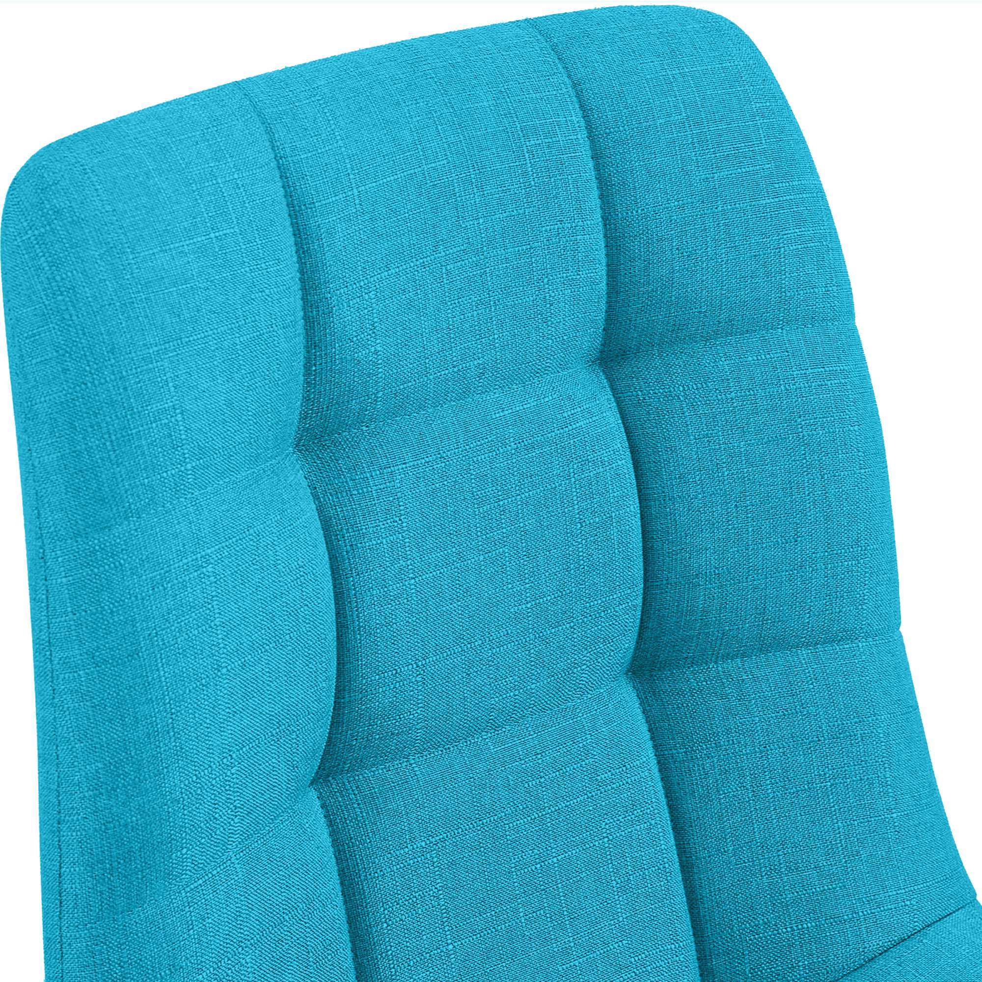2er Set Esszimmerstuhl Tilde Stoff - türkis by Dropshipping-Europe – Esszimmerstühle