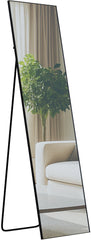 Spiegel Benicia 140x40 cm - schwarz-matt