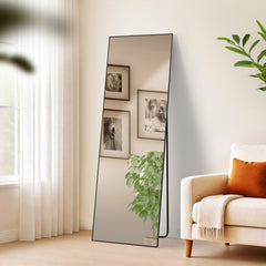 Spiegel Benicia 150x50 cm - schwarz-matt