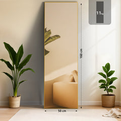Spiegel Benicia 160x50 cm - gold glanz