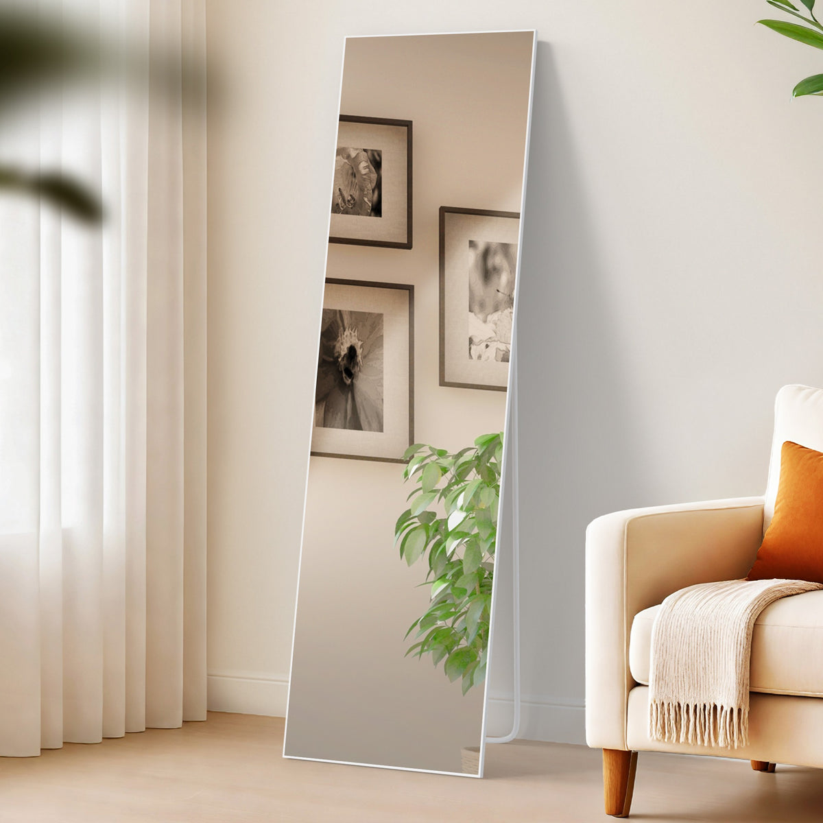 Spiegel Benicia 140x40 cm - wei� matt