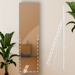Spiegel Benicia 140x40 cm - wei� matt