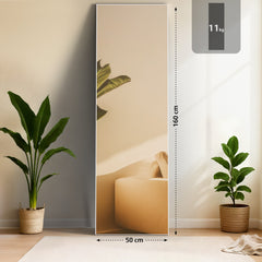 Spiegel Benicia 160x50 cm - wei� matt