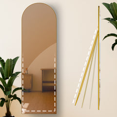 Spiegel Moline 160x50 cm - gold glanz