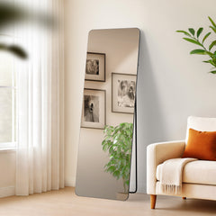 Spiegel Gurnee 150x50 cm - schwarz-matt