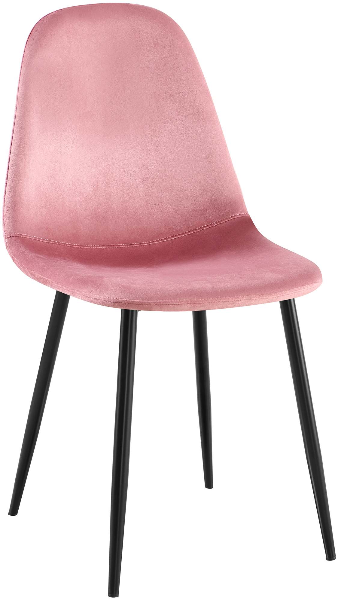 Esszimmerstuhl Napier Samt - pink