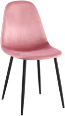 Esszimmerstuhl Napier Samt - pink