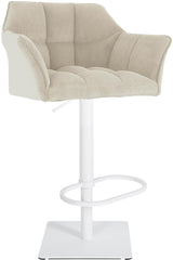 Barhocker Damaso W Cord - creme