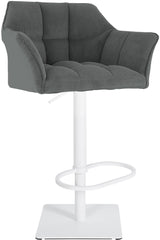 Barhocker Damaso W Cord - grau