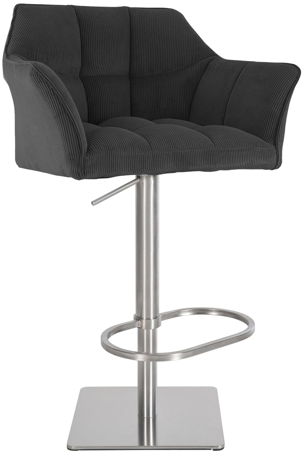 Barhocker Damaso E Cord - dunkelgrau
