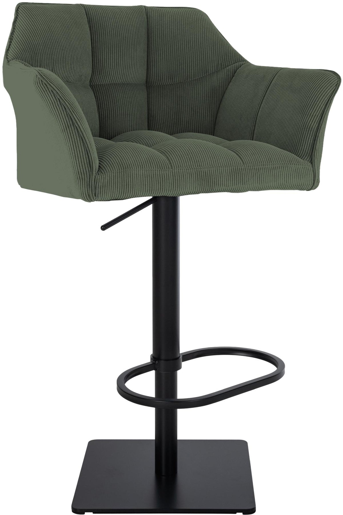 Barhocker Damaso B Cord - gr�n
