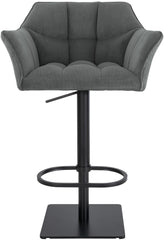 Barhocker Damaso B Cord - grau
