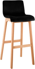 Barhocker Hoover Samt Natura - schwarz