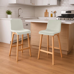Barhocker Hoover Samt Natura - creme