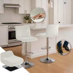Barhocker Hoover Samt C - creme