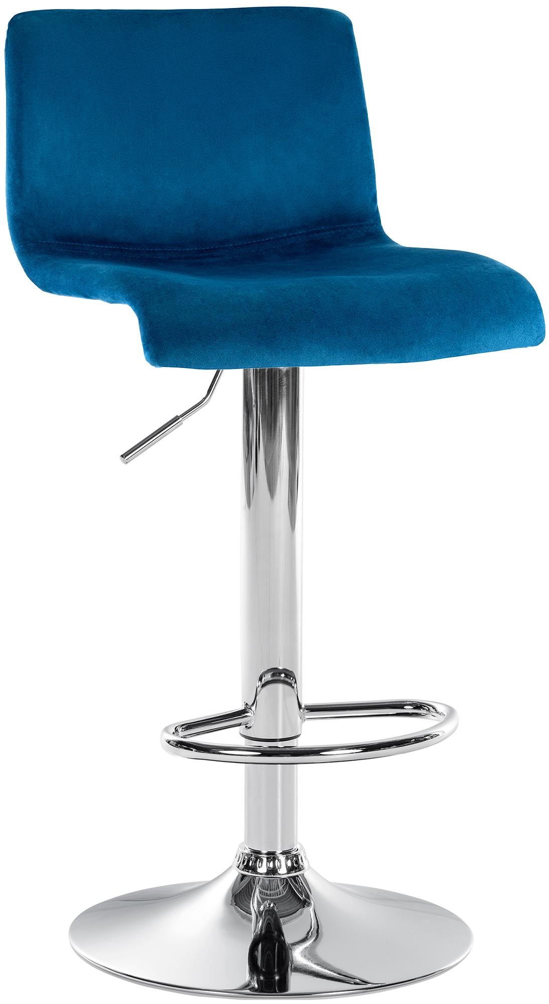 Barhocker Hoover Samt C - blau