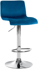 Barhocker Hoover Samt C - blau