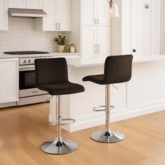 Barhocker Hoover Samt C - braun
